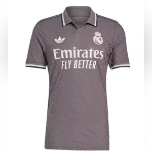 NWT Rare Adidas Real Madrid 24/25 Authentic Third Jersey $150 Medium